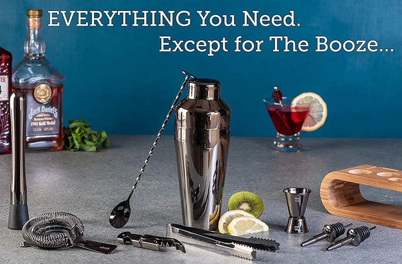 10-Piece Cocktail Mixology Bar Set