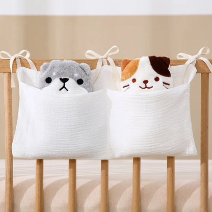 Baby Crib Storage Bag Organiser