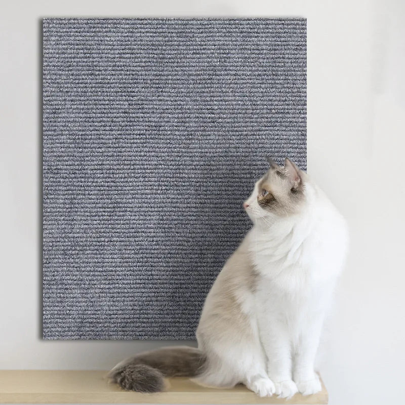Self-Adhesive Cat Scratching Mat Trimmable