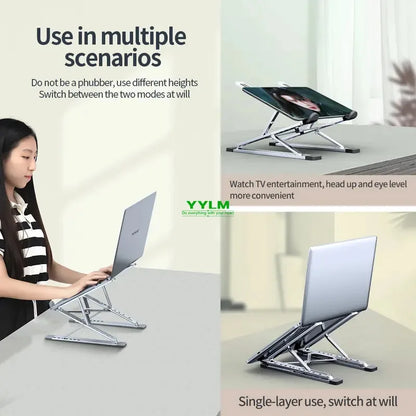 Aluminum Alloy Laptop Stand Adjustable