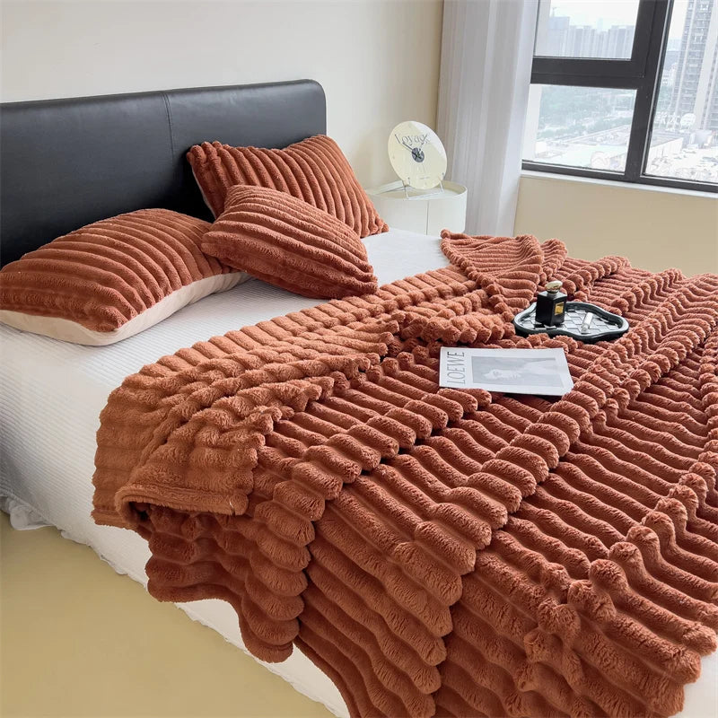 Striped Multifunctional Blanket All Sizes