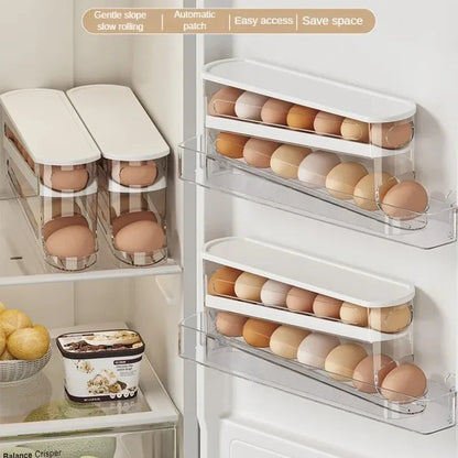 Bilayer Fridge Egg Storage Box