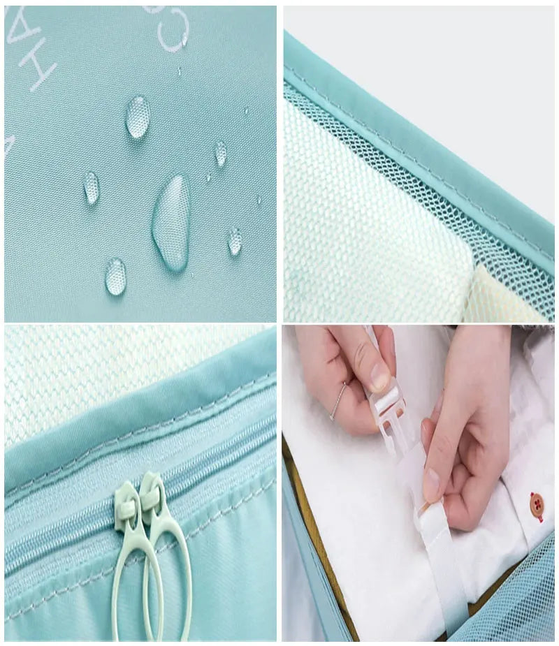 Travel Suitcase Packing Cube Set