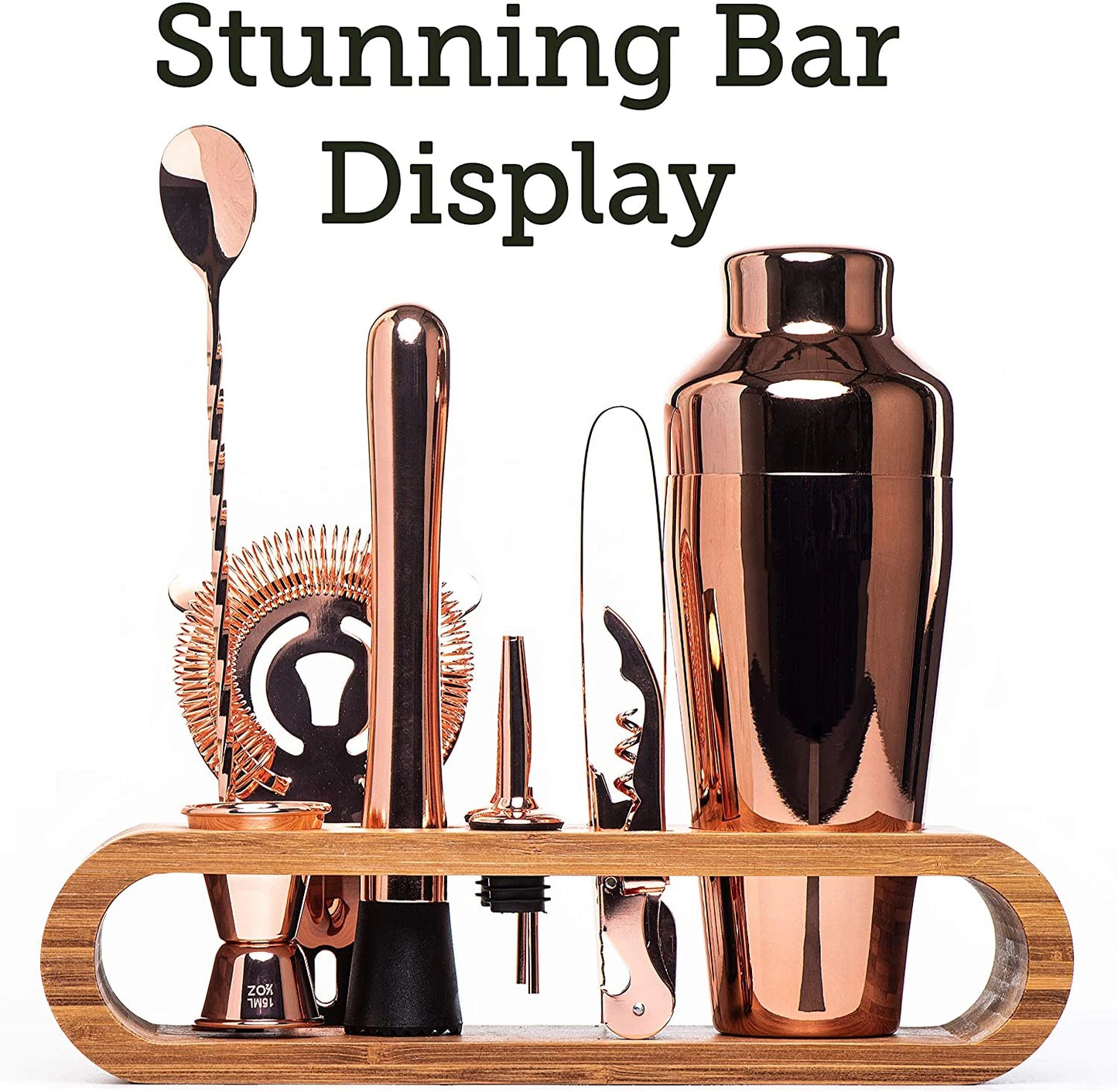 10-Piece Cocktail Mixology Bar Set