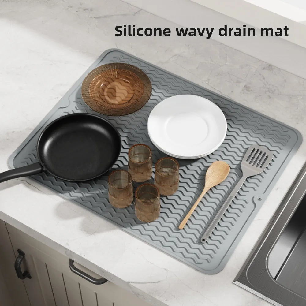 Extra-Large Silicone Dish Drying Mat