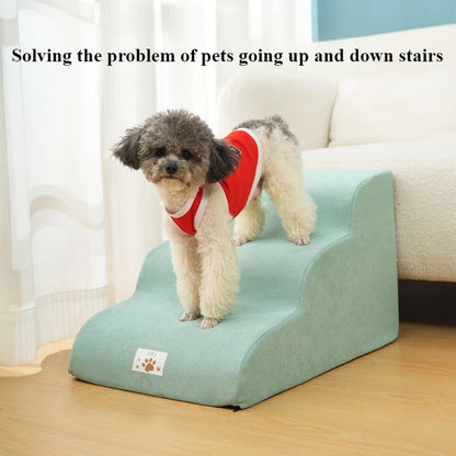 Memory Foam Pet Step Stair Ramp
