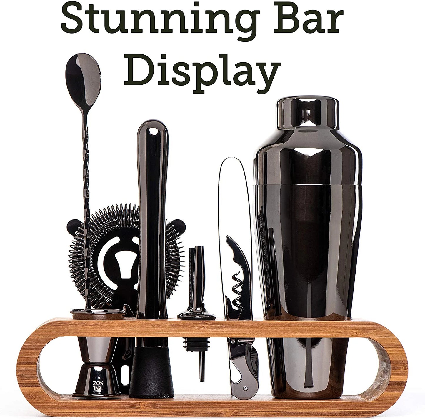 10-Piece Cocktail Mixology Bar Set