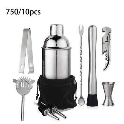 Stainless Steel Cocktail Shaker Set