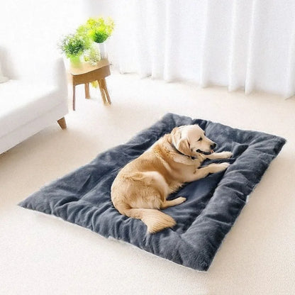Extra Large Plush Dog Bed Reversible Washable