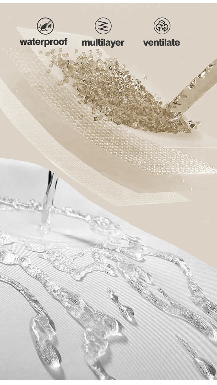 Quilted Waterproof Mattress Protector