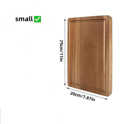 Beech & Walnut Wooden Cutting Board