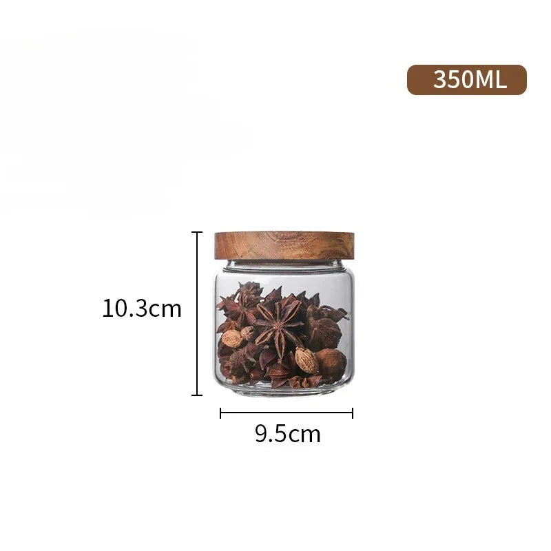 Airtight Glass Kitchen Storage Canister