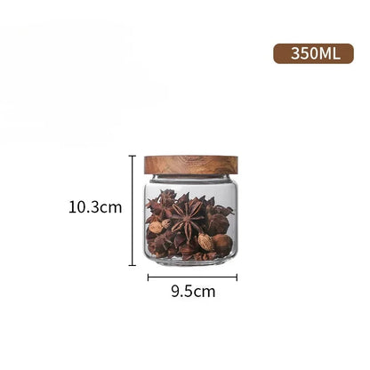 Airtight Glass Kitchen Storage Canister