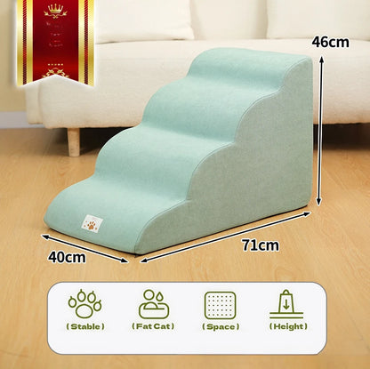 Memory Foam Pet Step Stair Ramp