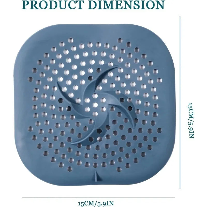 Shower Drain Hair Catcher with Suction