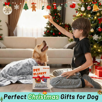 Soft Washable Pet Blanket for Dogs & Cats