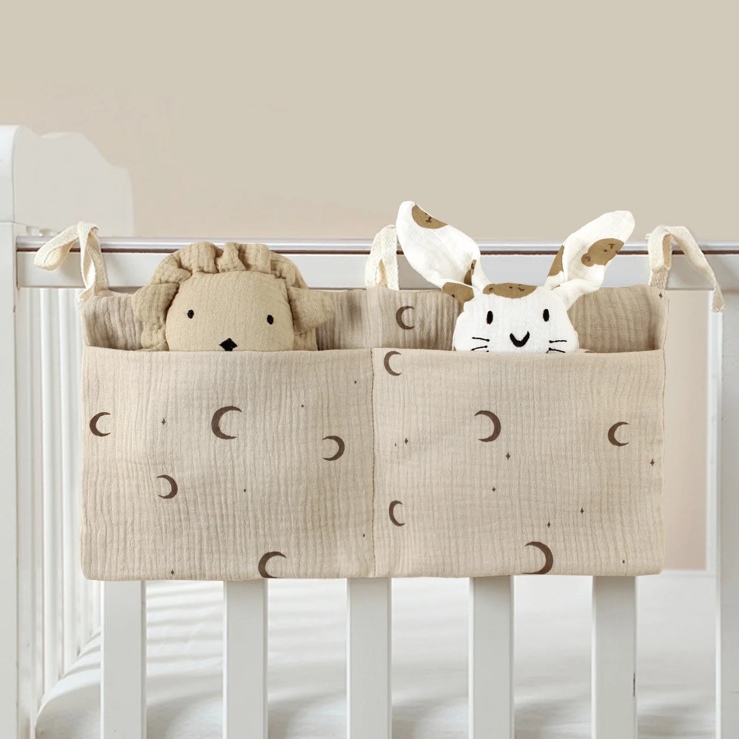 Baby Crib Storage Bag Organiser