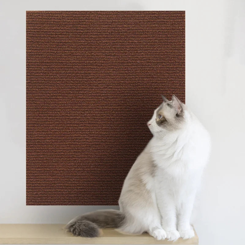 Self-Adhesive Cat Scratching Mat Trimmable