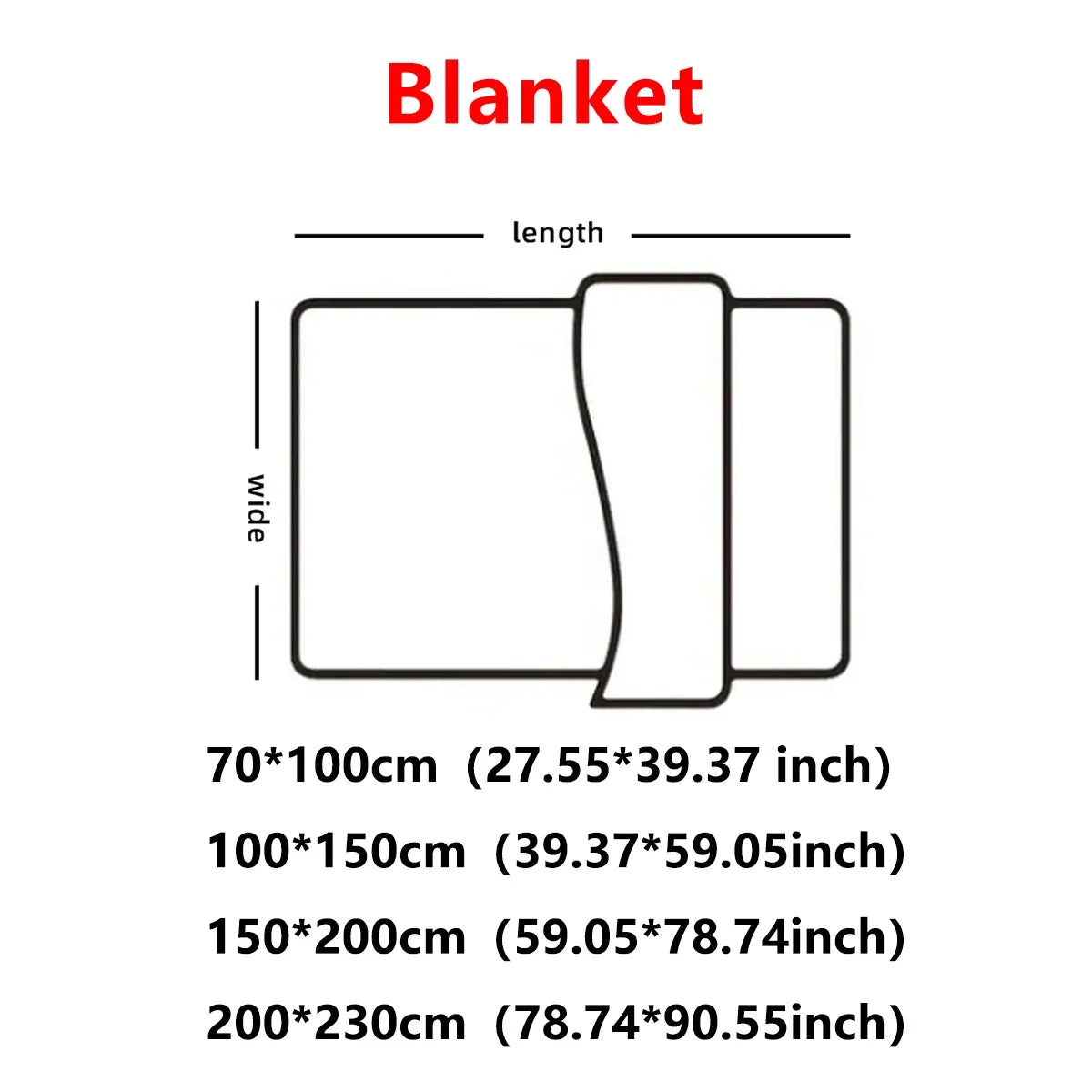 Striped Multifunctional Blanket All Sizes