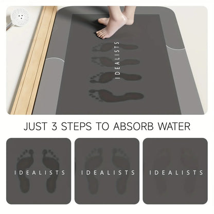 Diatomite Super-Absorbent Bath Mat