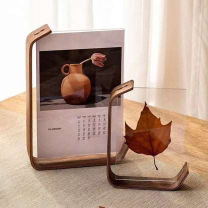 Acrylic & Wood Desktop Photo Display
