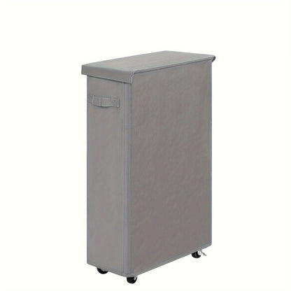 Wheeled Laundry Hamper with Lid