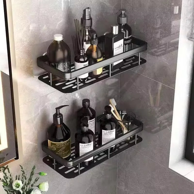 Wall-Mounted Diamond Shower Rack