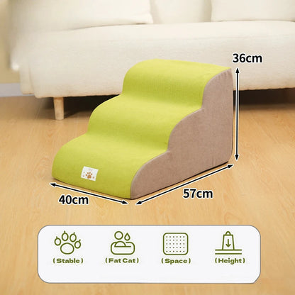 Memory Foam Pet Step Stair Ramp