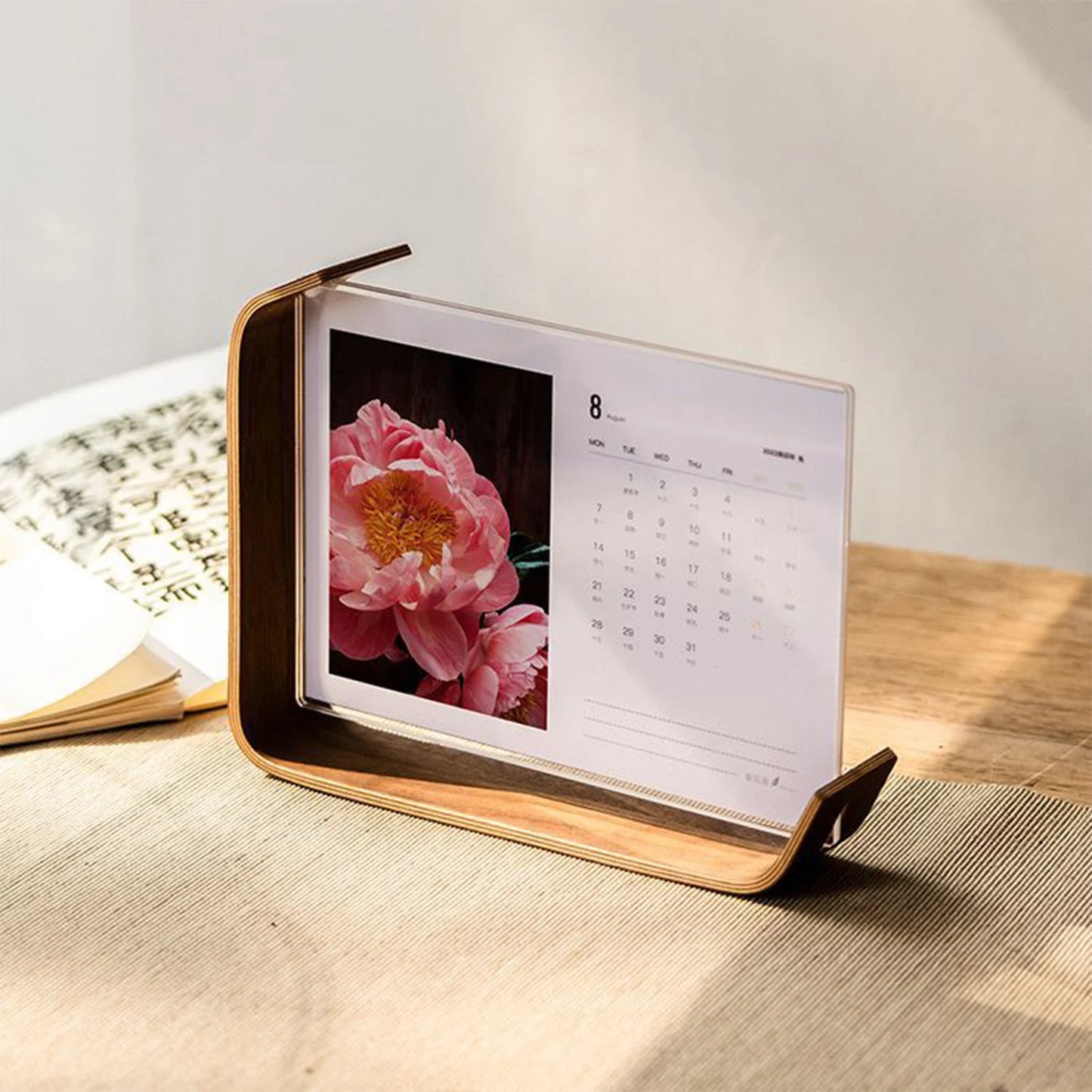 Acrylic & Wood Desktop Photo Display