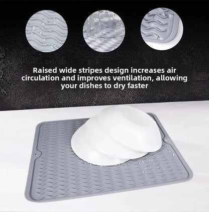Extra-Large Silicone Dish Drying Mat