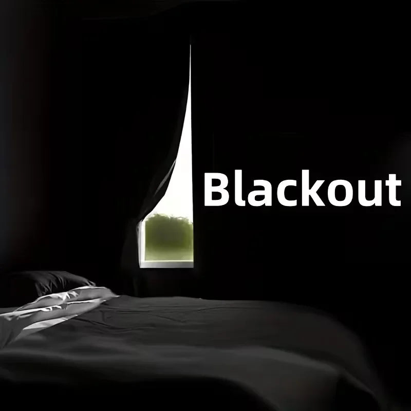 Portable Blackout Curtain Window Film