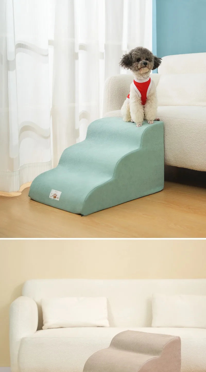 Memory Foam Pet Step Stair Ramp