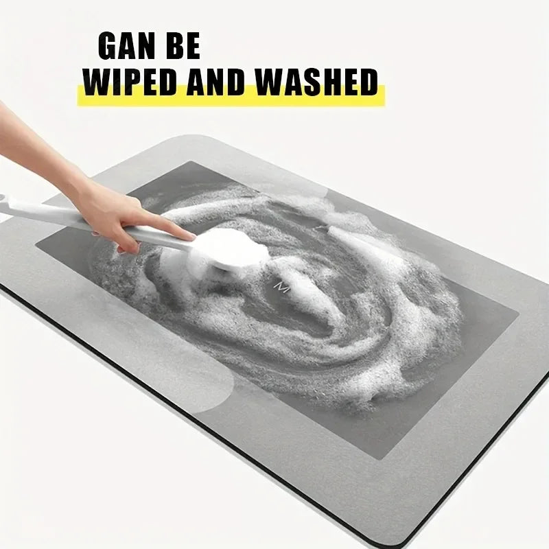 Diatomite Super-Absorbent Bath Mat