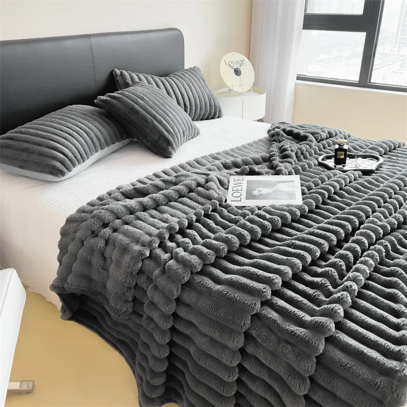 Striped Multifunctional Blanket All Sizes