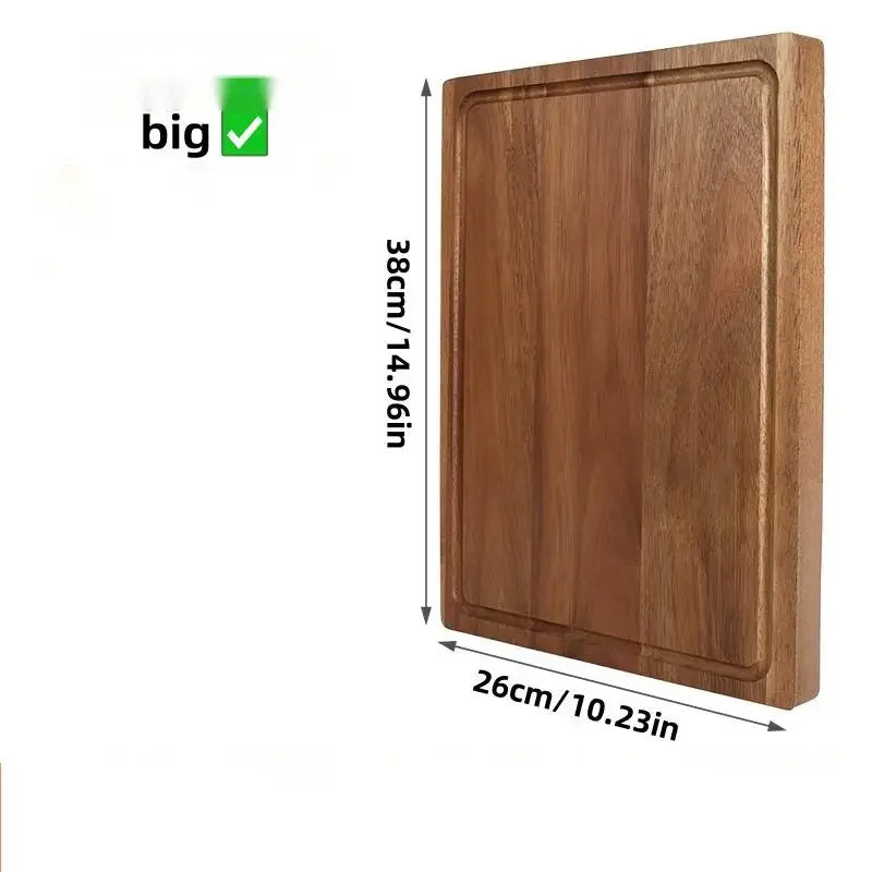 Beech & Walnut Wooden Cutting Board