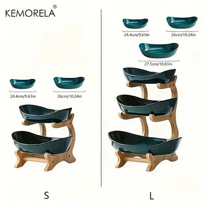 2/3-Tier Fruit Plate & Snack Stand