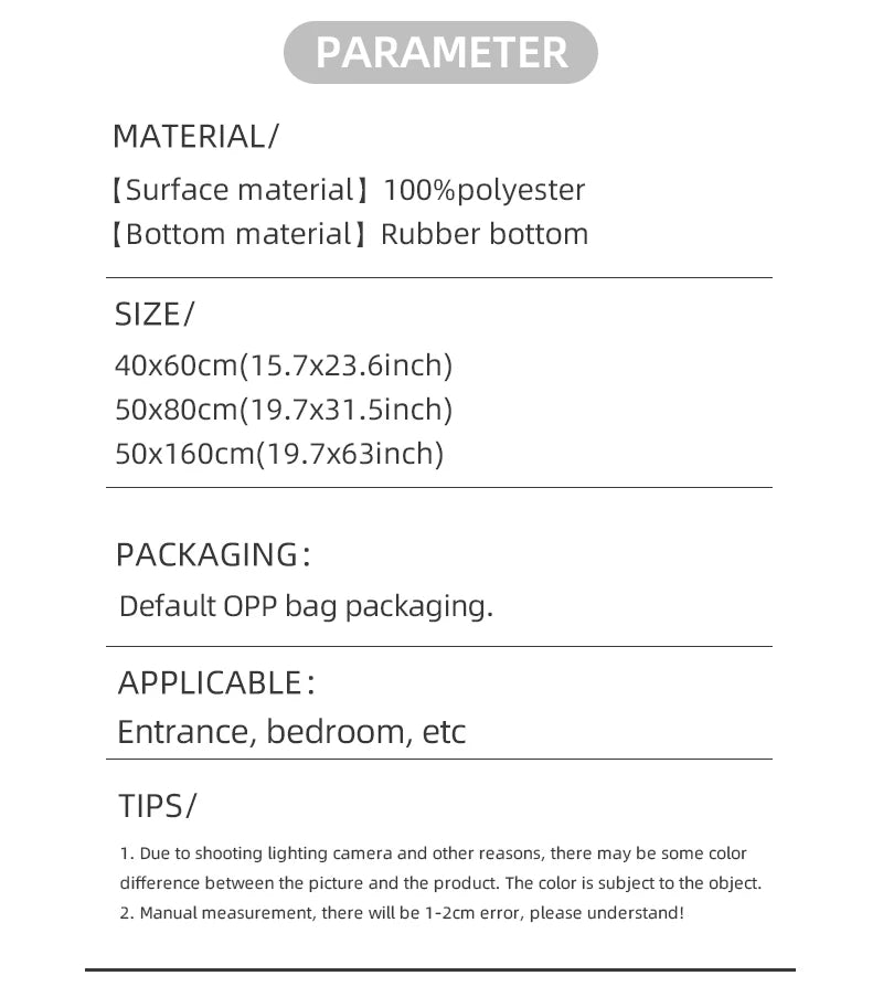 Waterproof Anti-Slip Kitchen Floor Mat