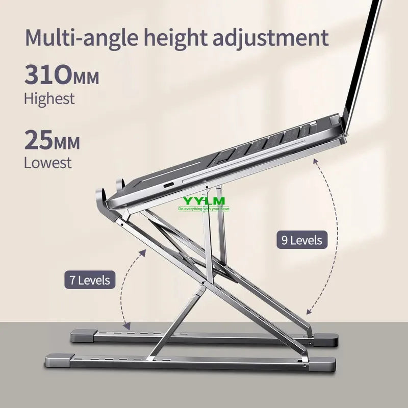 Aluminum Alloy Laptop Stand Adjustable