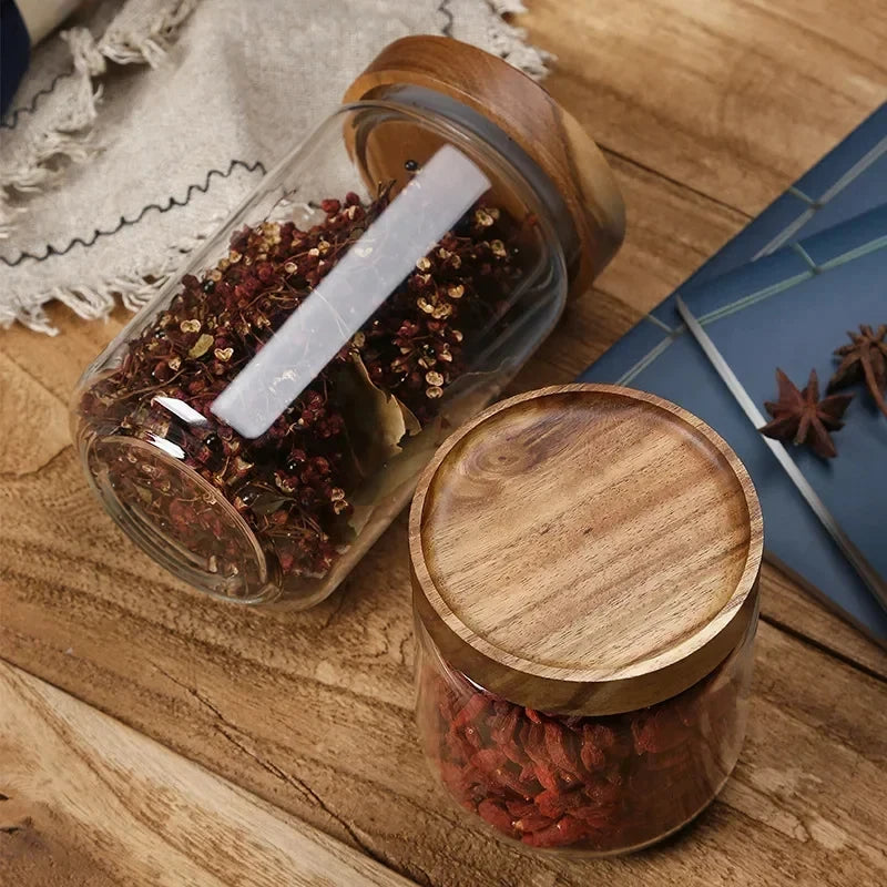 Airtight Glass Kitchen Storage Canister