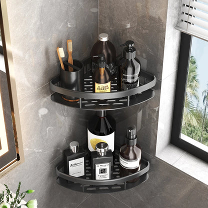 Wall-Mounted Diamond Shower Rack