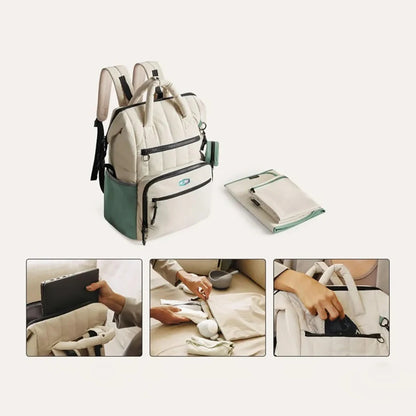 Luxury Diaper Bag Backpack – Large Capacity
