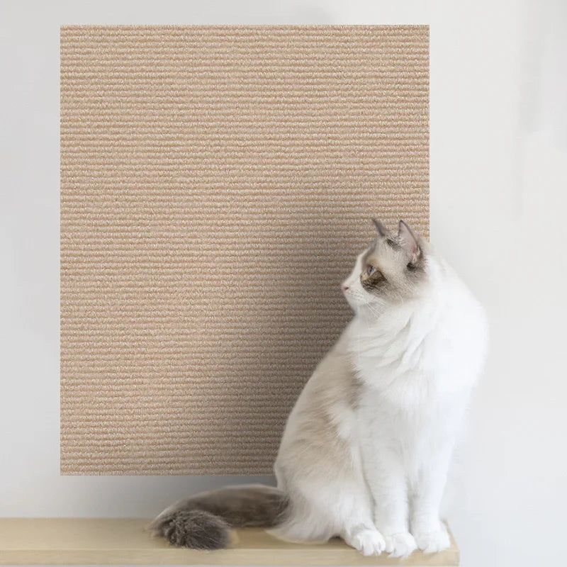 Self-Adhesive Cat Scratching Mat Trimmable