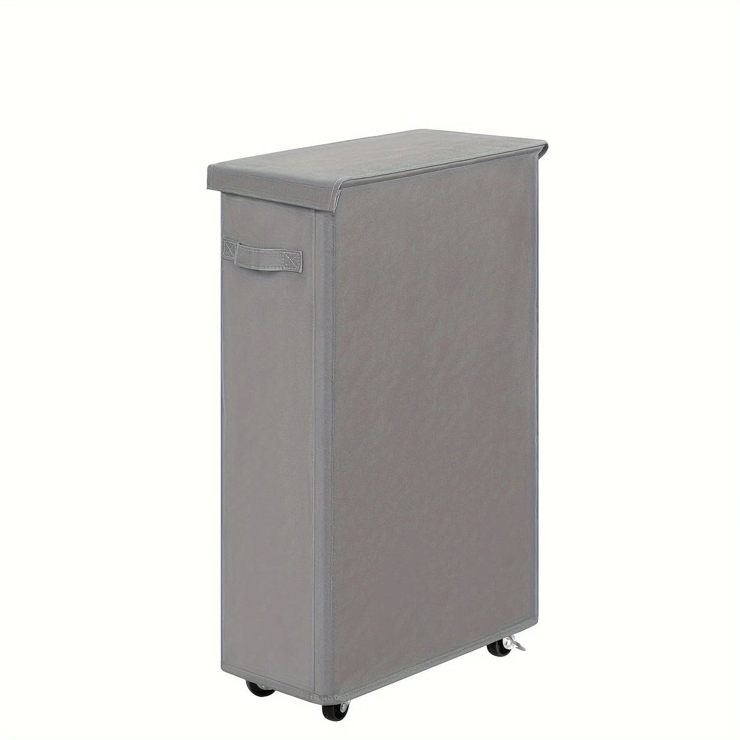 Wheeled Laundry Hamper with Lid