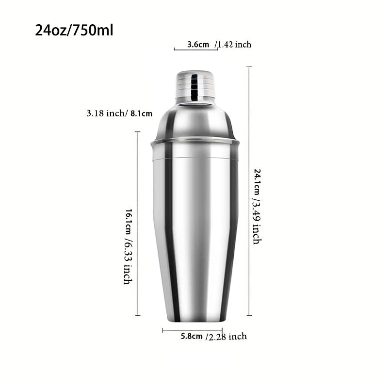 Stainless Steel Cocktail Shaker Set