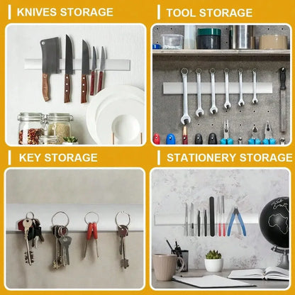 Wall-Mount Magnetic Knife Holder