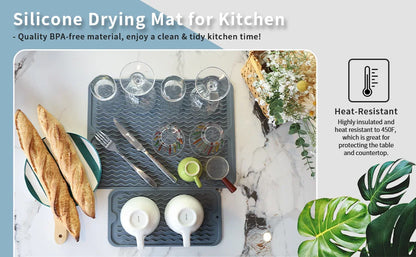 Extra-Large Silicone Dish Drying Mat