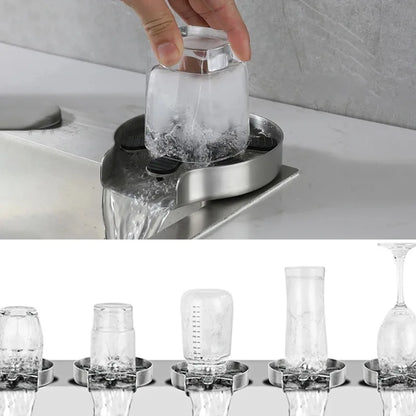 Automatic Sink Glass Cup Rinser