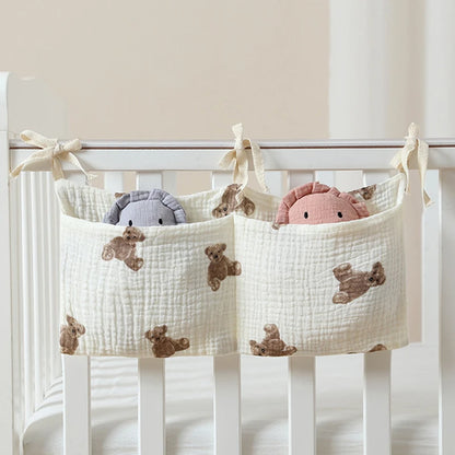 Baby Crib Storage Bag Organiser