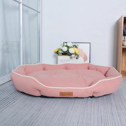 Corduroy Pet Sofa Sleeping Bed Warm