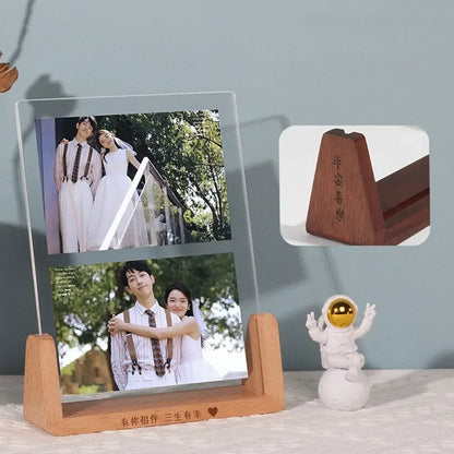 Acrylic U-Shape Photo Frame